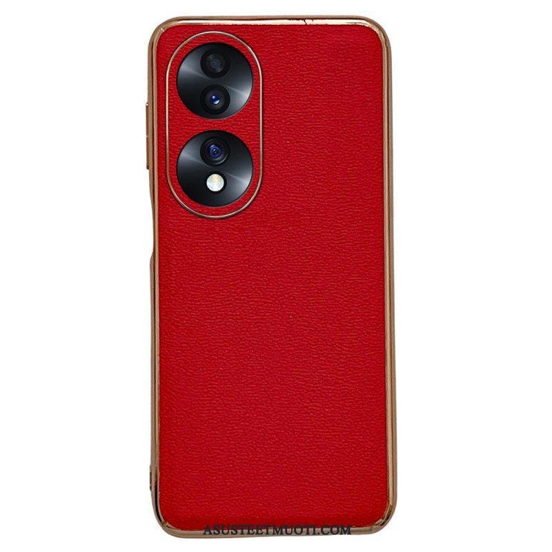 Case Honor 70 Aitoa Nahkaa Eleganssia