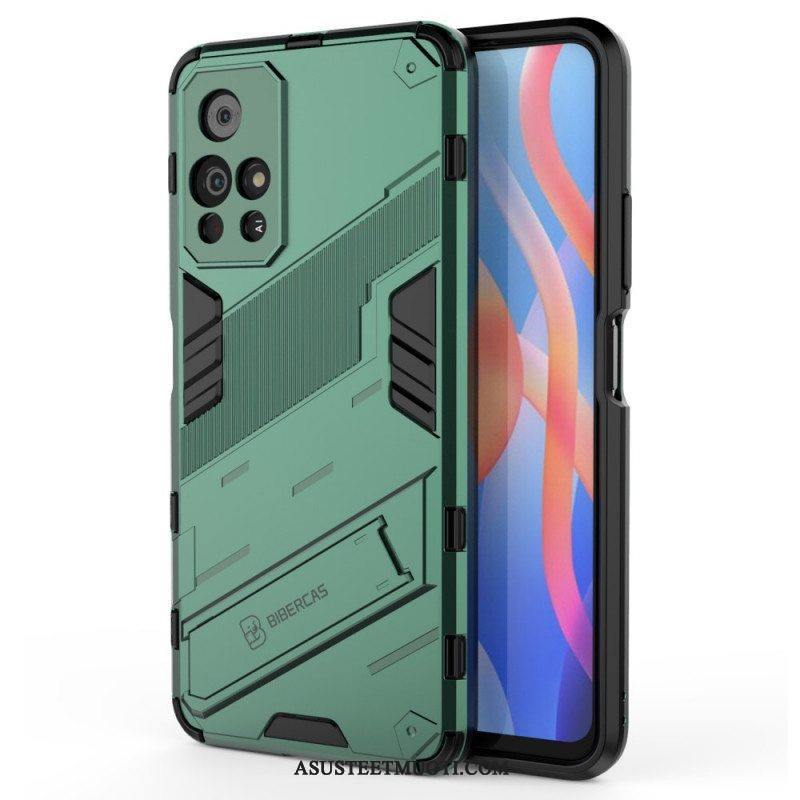 Case Poco M4 Pro 5G Hands-free-kaksiasentoinen Irrotettava Teline