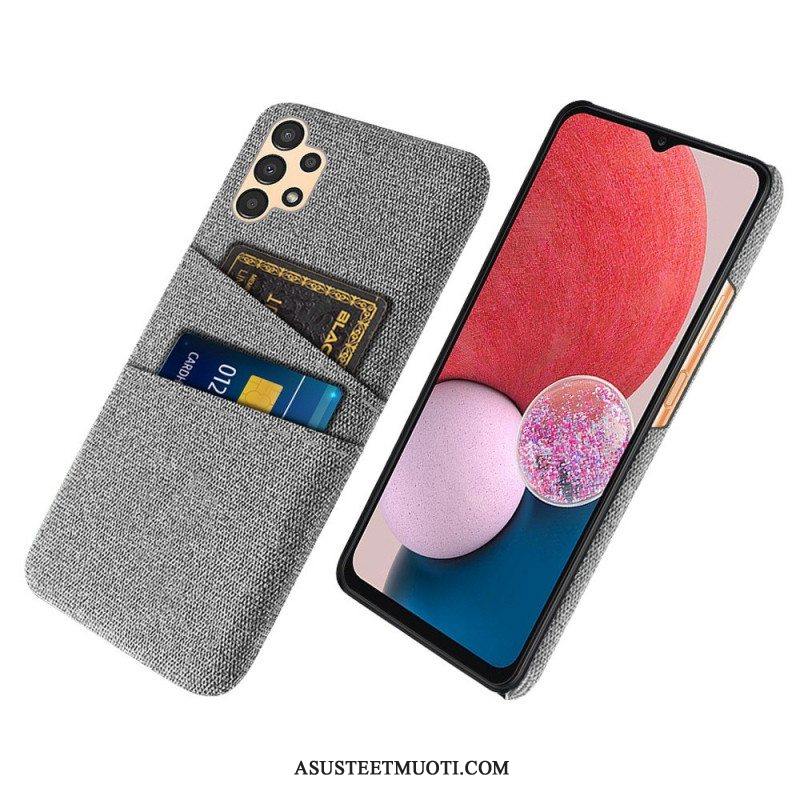 Case Samsung Galaxy A13 Korttipidikkeen Kangas