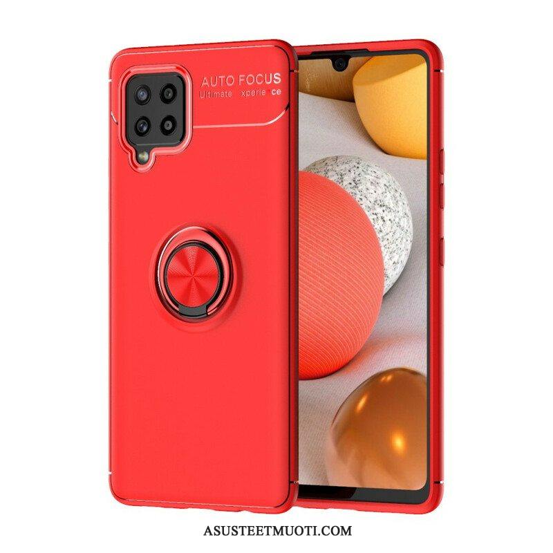 Case Samsung Galaxy A42 5G Pyörivä Rengas