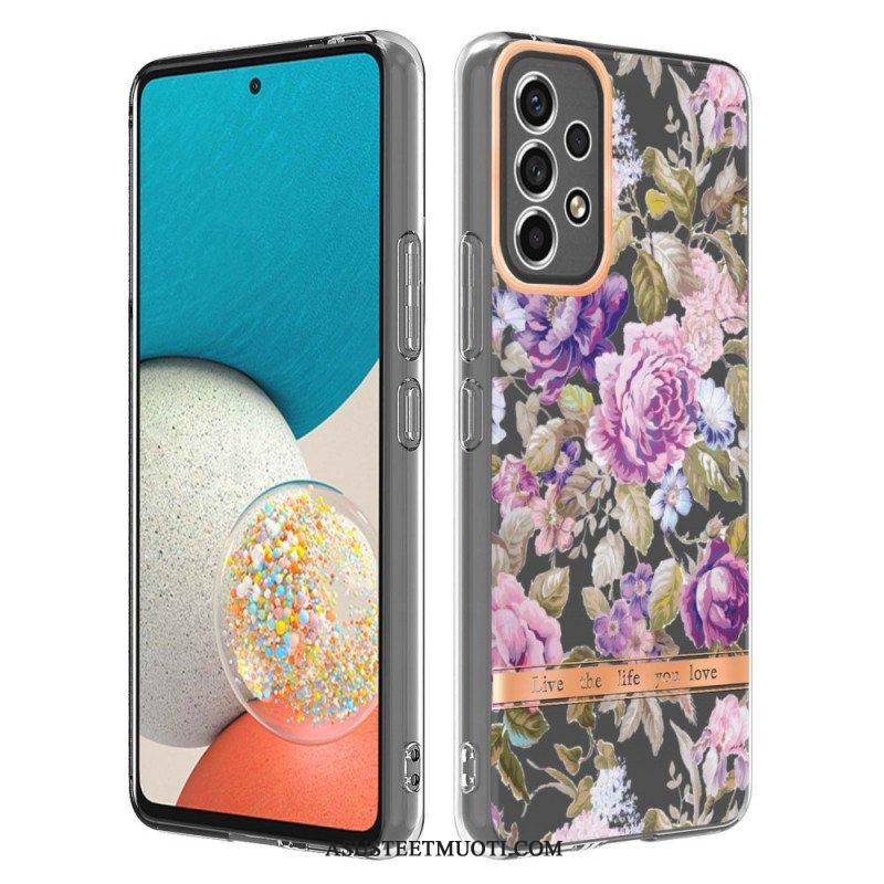 Case Samsung Galaxy A53 5G Saumaton Kukka