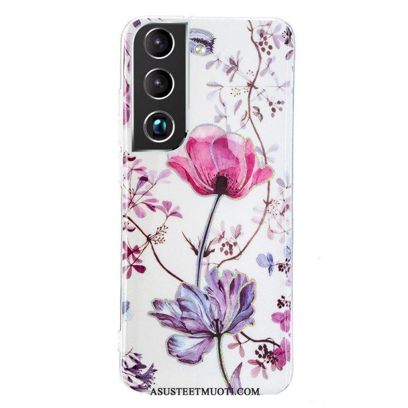 Case Samsung Galaxy S22 5G Marmoroidut Kukat