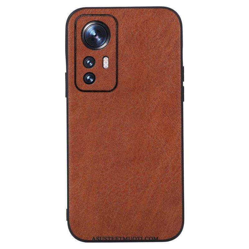 Case Xiaomi 12 / 12X Elegance Leather Effect