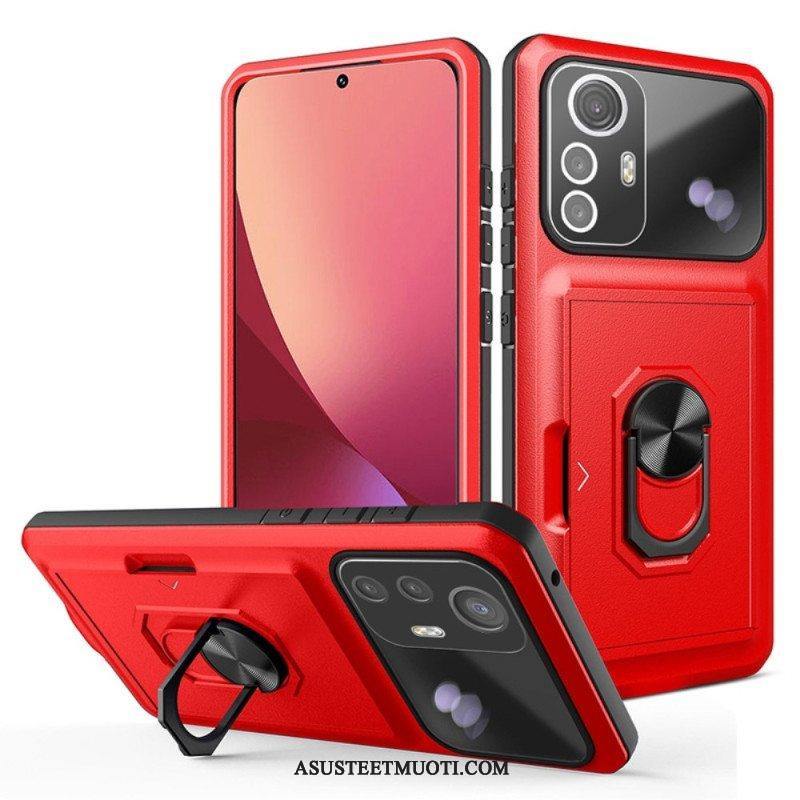 Case Xiaomi 12 / 12X Sormustuki Ja Korttikotelo