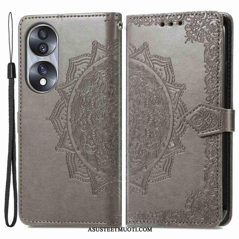 Flip Case Honor 70 Mandala Keskiaika