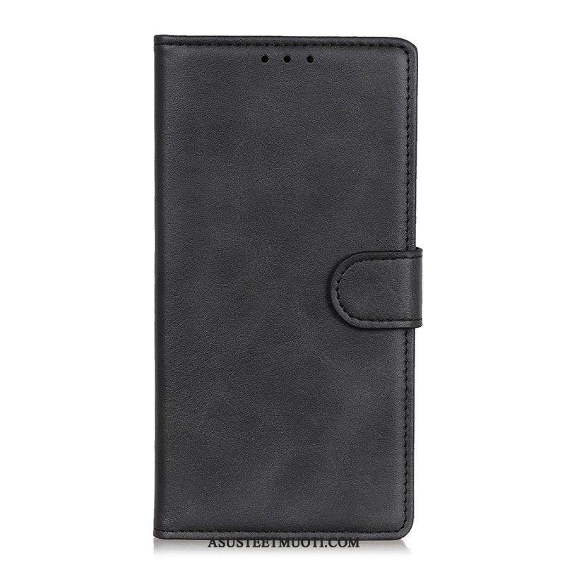 Flip Case Huawei Mate 50 Pro Matta Keinonahka