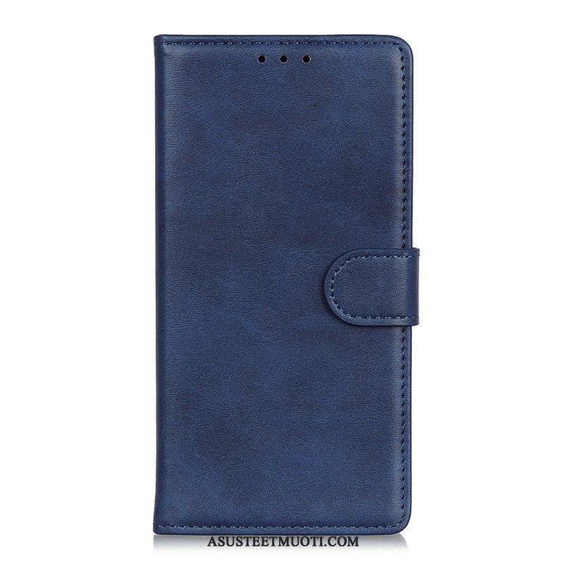 Flip Case Huawei Mate 50 Pro Matta Keinonahka