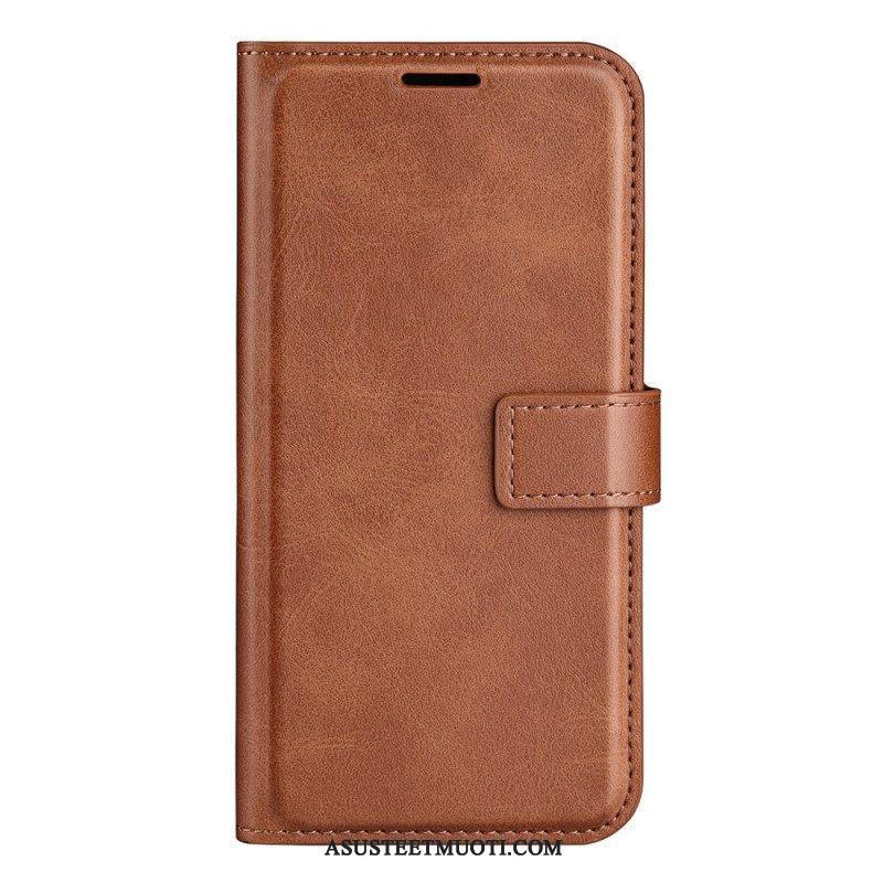 Flip Case Poco M4 Pro 5G Faux Leather Design Plus