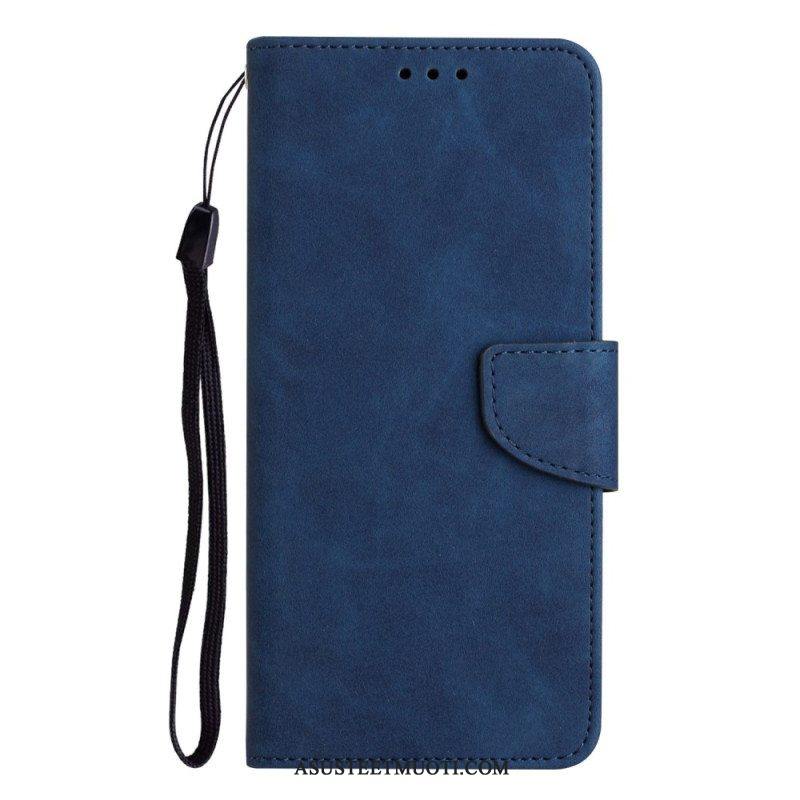 Flip Case Samsung Galaxy A13 Suojaketju Kuori Strappy Vintage Style