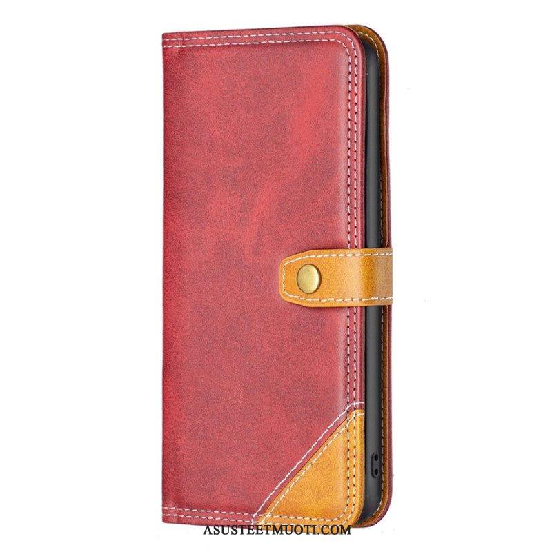 Flip Case Samsung Galaxy A14 / A14 5G Vintage Binfen Väri