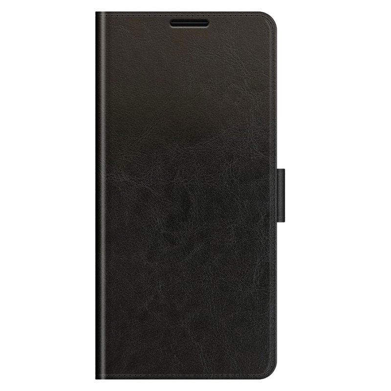 Flip Case Samsung Galaxy M32 Klassinen Nahkaefekti