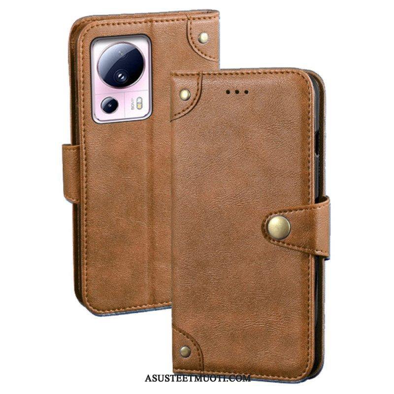 Flip Case Xiaomi 13 Lite Vintage Idewei