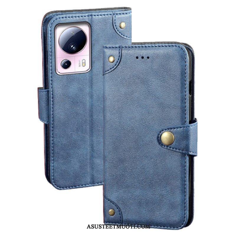 Flip Case Xiaomi 13 Lite Vintage Idewei