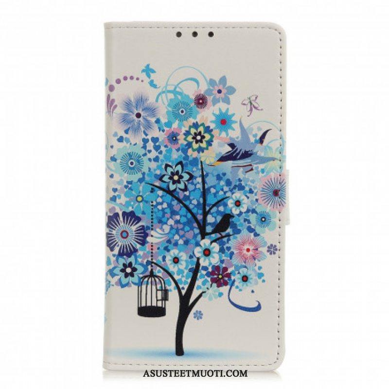 Flip Case Xiaomi Redmi Note 10 / 10S Kukkiva Puu