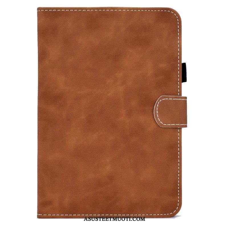 Flip Case iPad 10.9" (2022) Vintage Keinonahkaa