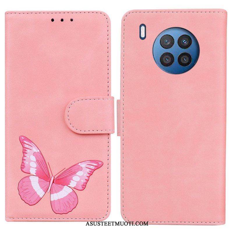 Kotelot Honor 50 Lite Skin Touch Butterfly