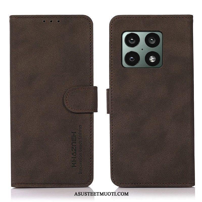 Kotelot OnePlus 10 Pro 5G Khazneh Fashion Leather Effect