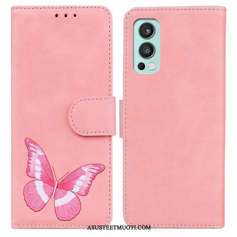 Kotelot OnePlus Nord 2 5G Skin Touch Butterfly