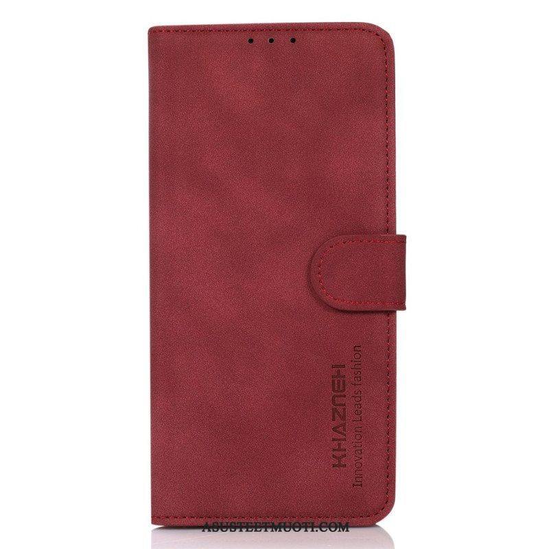 Kotelot Poco X4 Pro 5G Khazneh Fashion Leather Effect