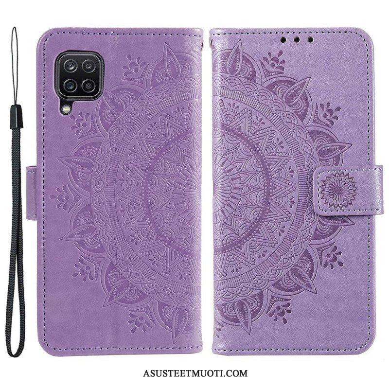 Kotelot Samsung Galaxy M53 5G Auringon Mandala