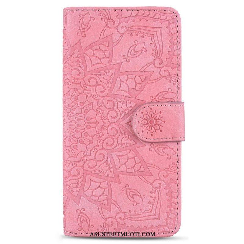 Kotelot Samsung Galaxy S23 5G Suojaketju Kuori Tyylikäs Strappy Mandala