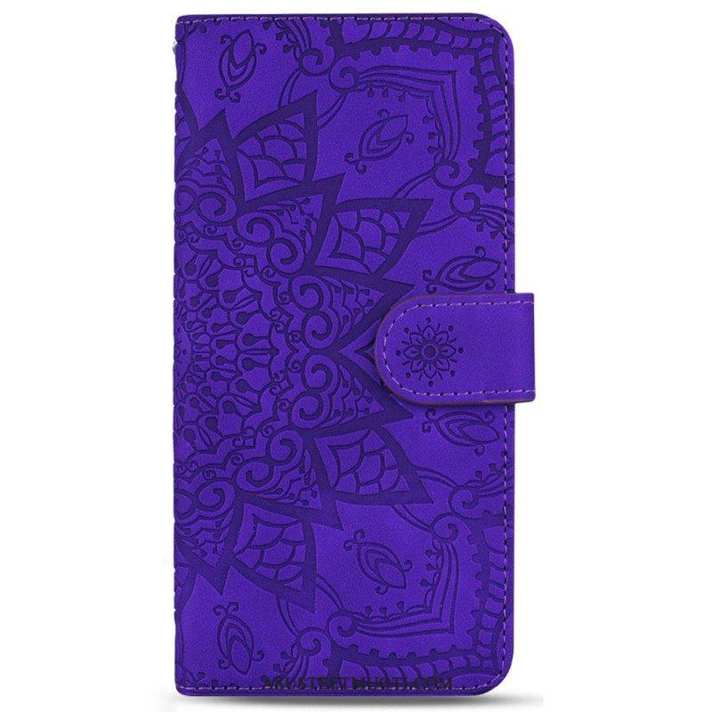 Kotelot Samsung Galaxy S23 Plus 5G Suojaketju Kuori Tyylikäs Strappy Mandala