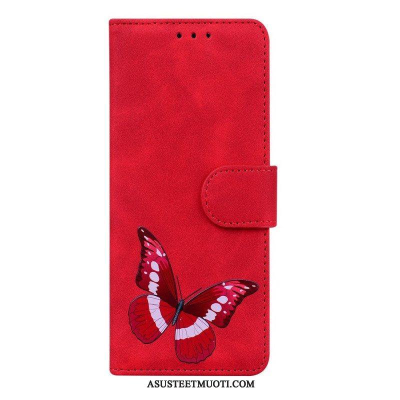 Kotelot Xiaomi Redmi Note 11 / 11S Skin Touch Butterfly