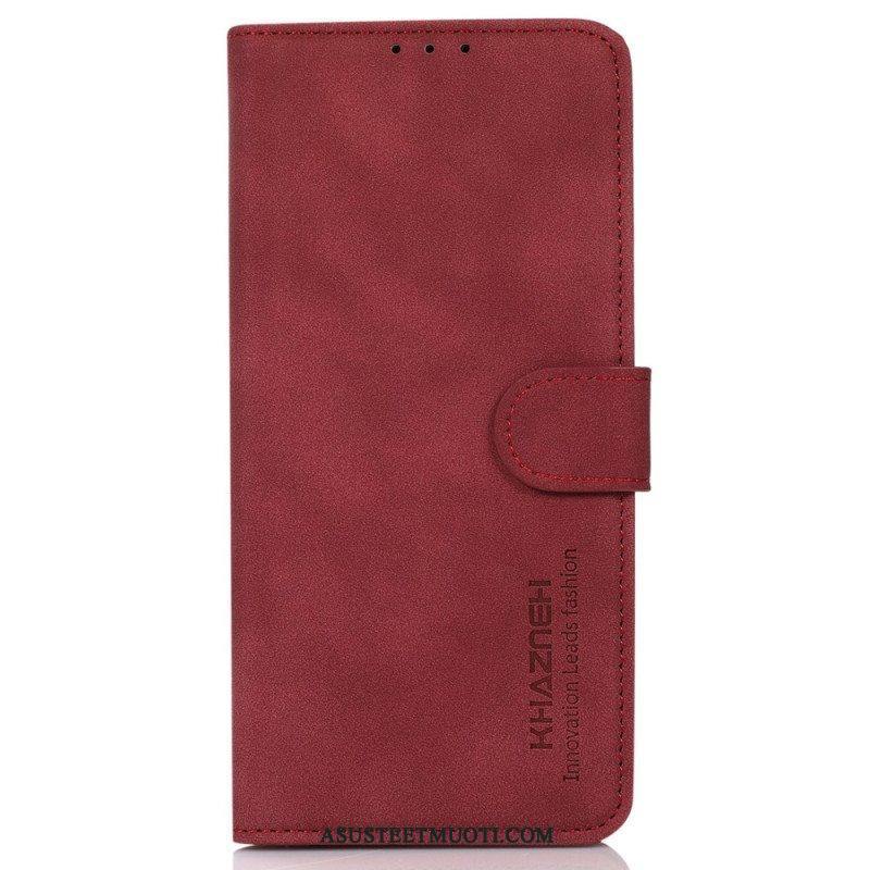 Kotelot iPhone 14 Khazneh Fashion Leather Effect