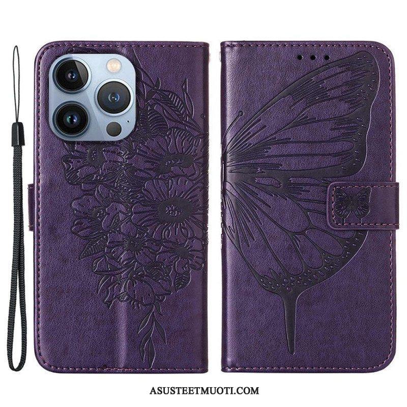 Kotelot iPhone 14 Plus Butterfly Design