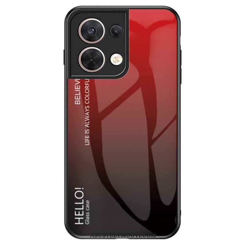 Kuori Oppo Reno 8 Karkaistu Lasi Hello