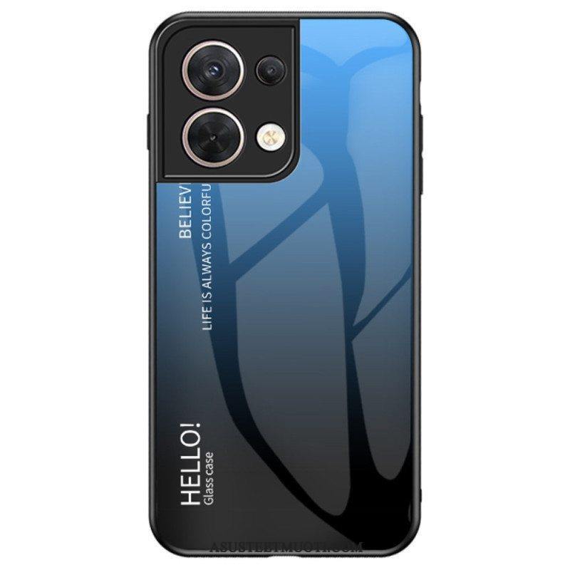 Kuori Oppo Reno 8 Karkaistu Lasi Hello