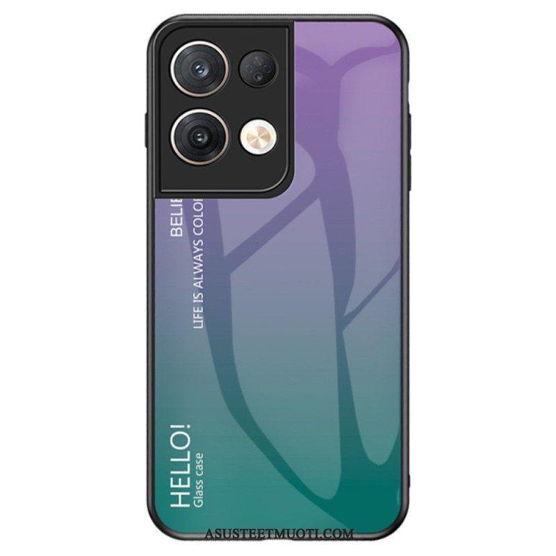 Kuori Oppo Reno 8 Pro Karkaistu Lasi Hello