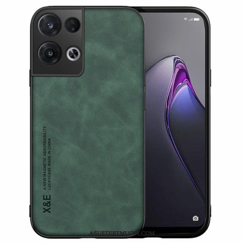 Kuori Oppo Reno 8 X&e-nahkaefekti