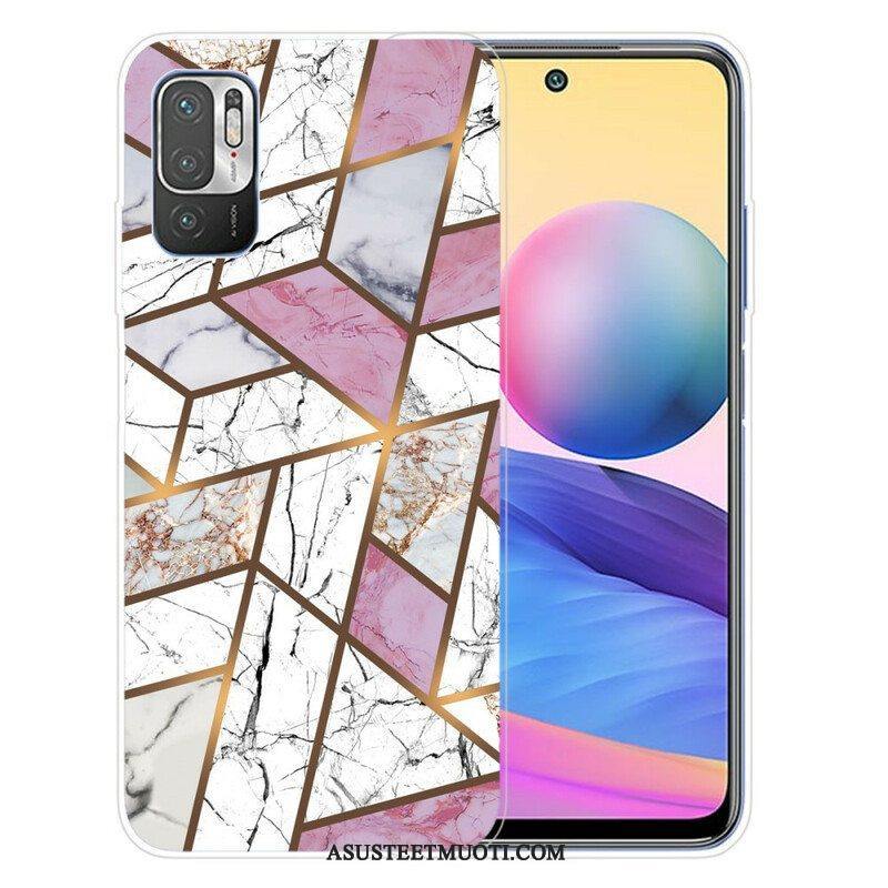 Kuori Poco M3 Pro 5G Geometrinen Marmori