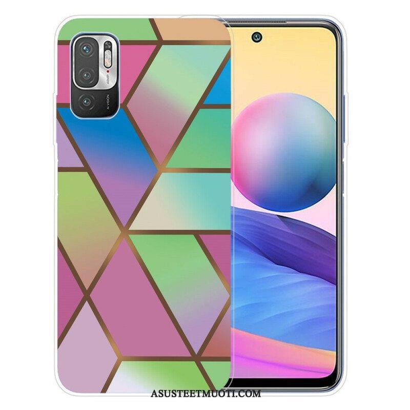 Kuori Poco M3 Pro 5G Geometrinen Marmori