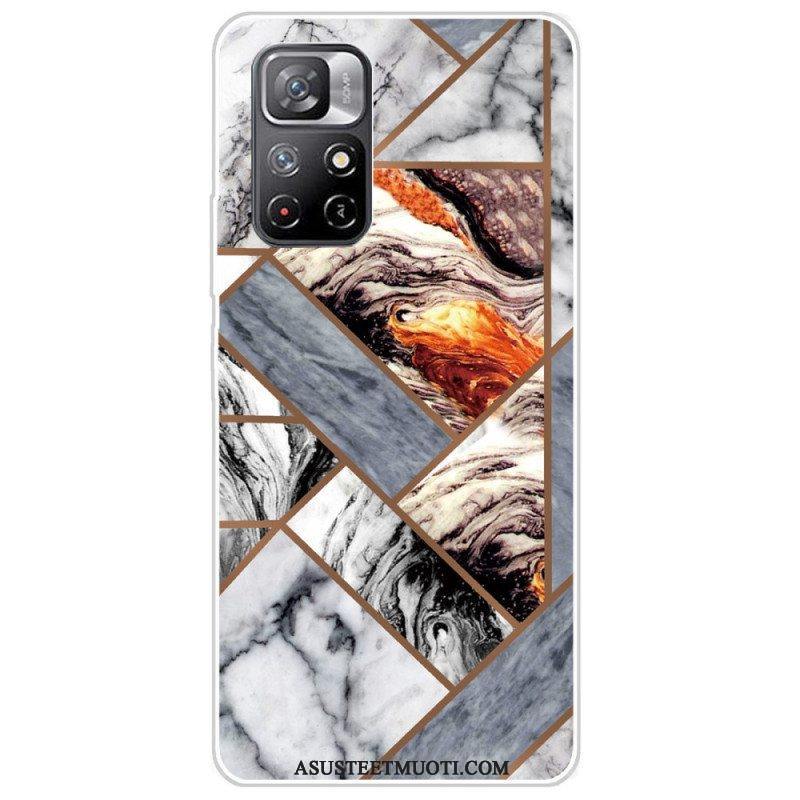 Kuori Poco M4 Pro 5G Suunnittelija Marble