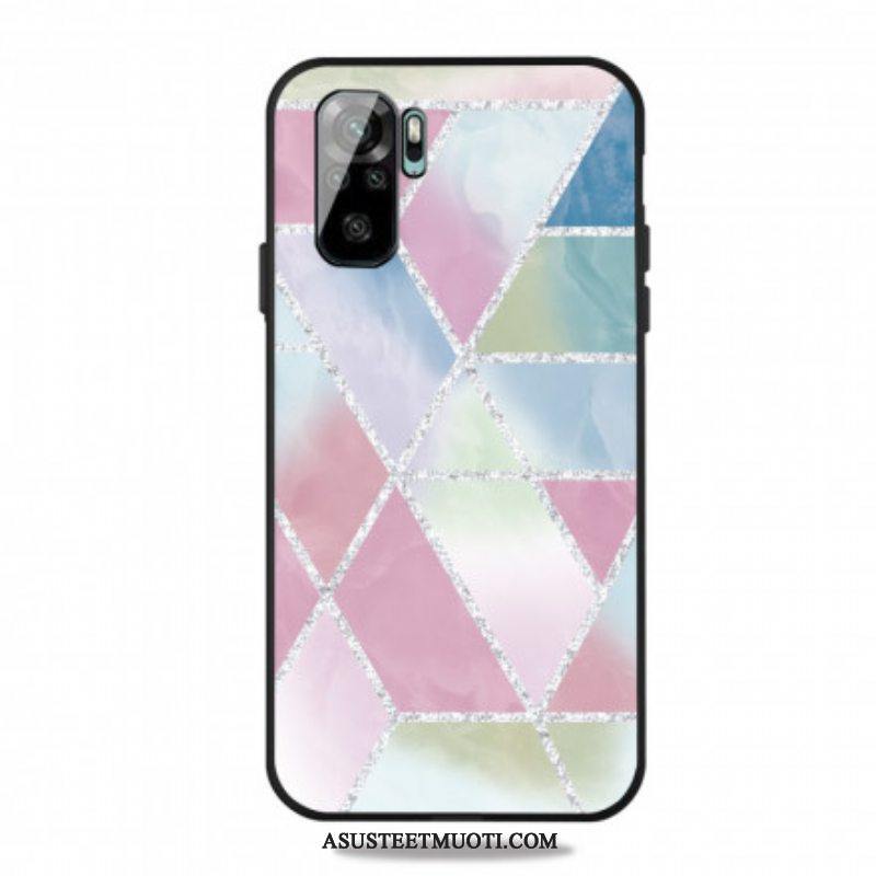 Kuori Poco M5s Glitter Marble