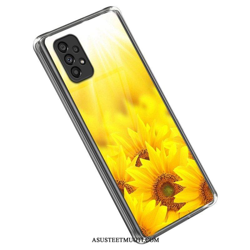 Kuori Samsung Galaxy A53 5G Auringonkukat