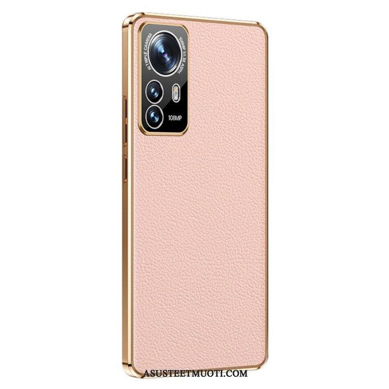 Kuori Xiaomi 12 Pro Aitoa Nahkaa