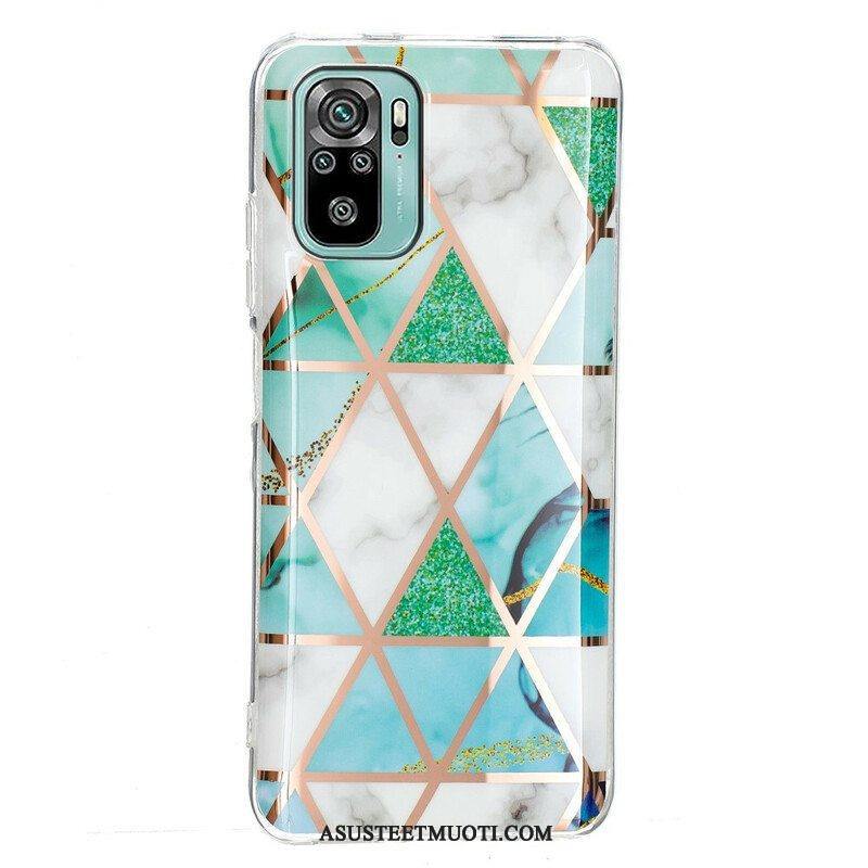 Kuori Xiaomi Redmi Note 10 / 10S Marble Geometry