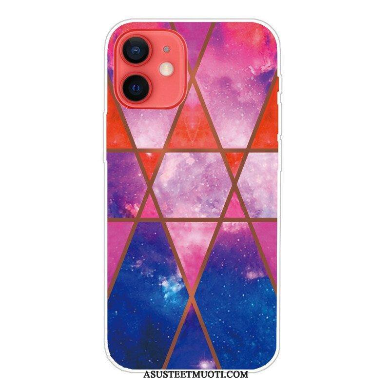 Kuori iPhone 13 Mini Decline Geometric Marble