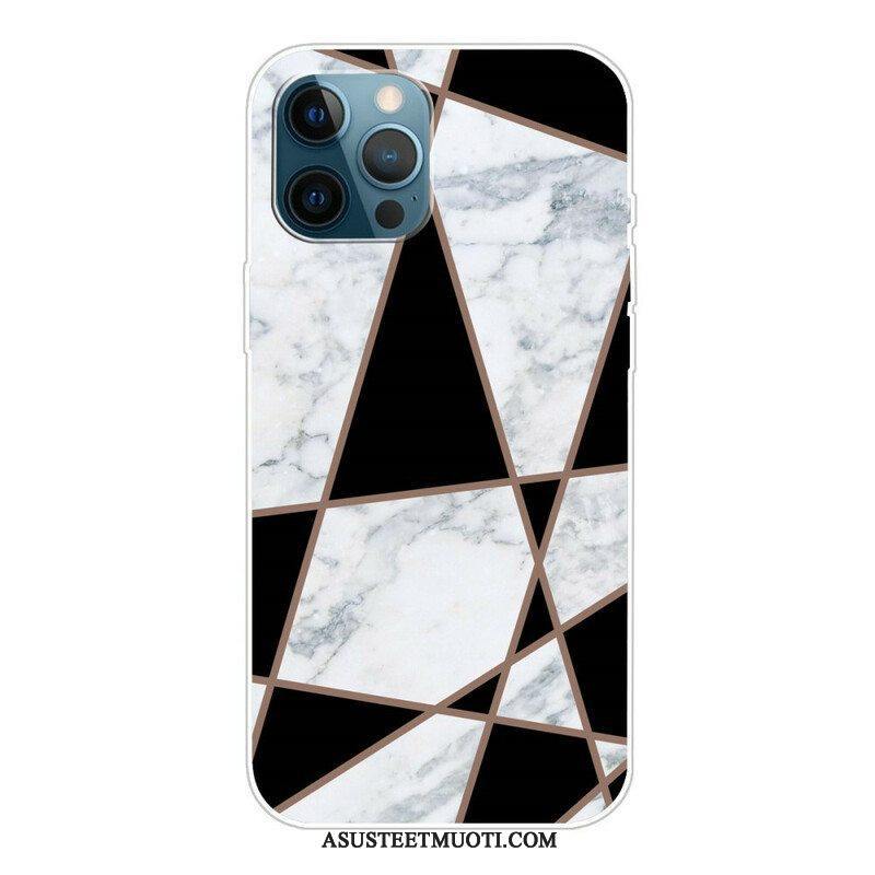 Kuori iPhone 13 Pro Decline Geometric Marble