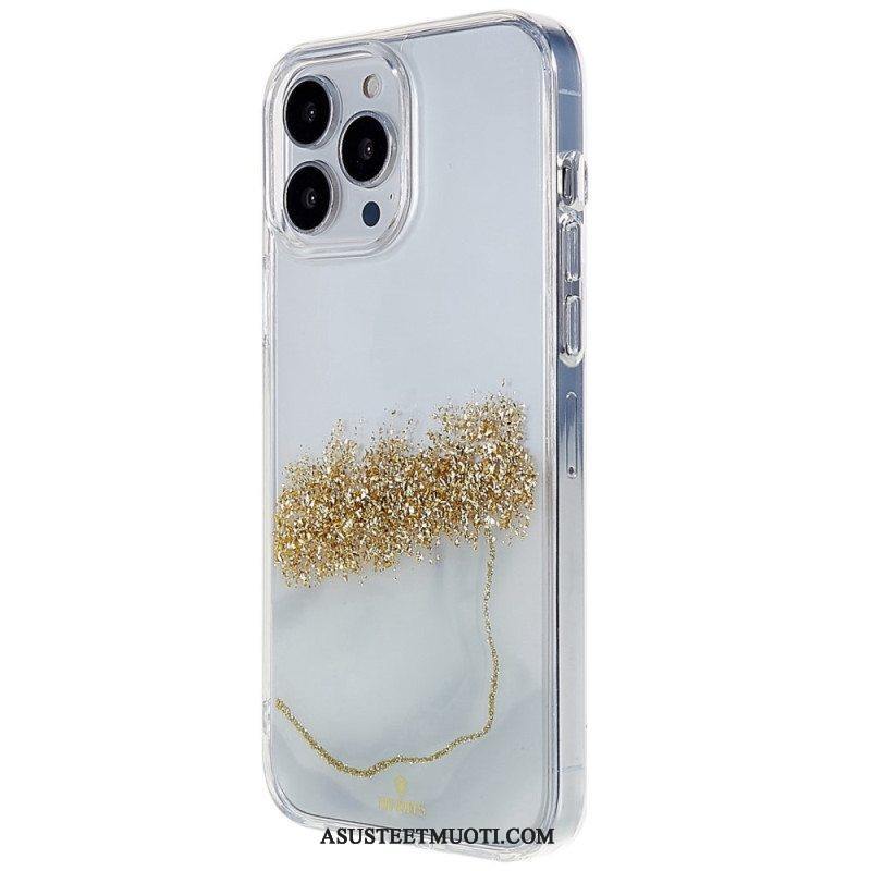 Kuori iPhone 14 Pro Glitter Art