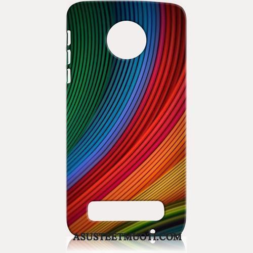 Moto X4 Kuoret Kuori Raita Geometria Pleedi Trendi