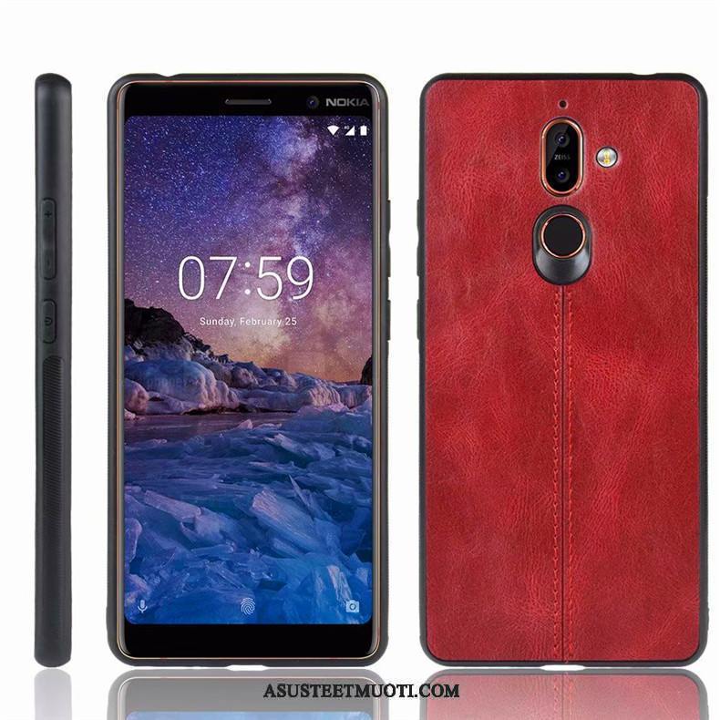 Nokia 7 Plus Kuoret Kotelo Puhelimen Sininen Murtumaton Suojaus