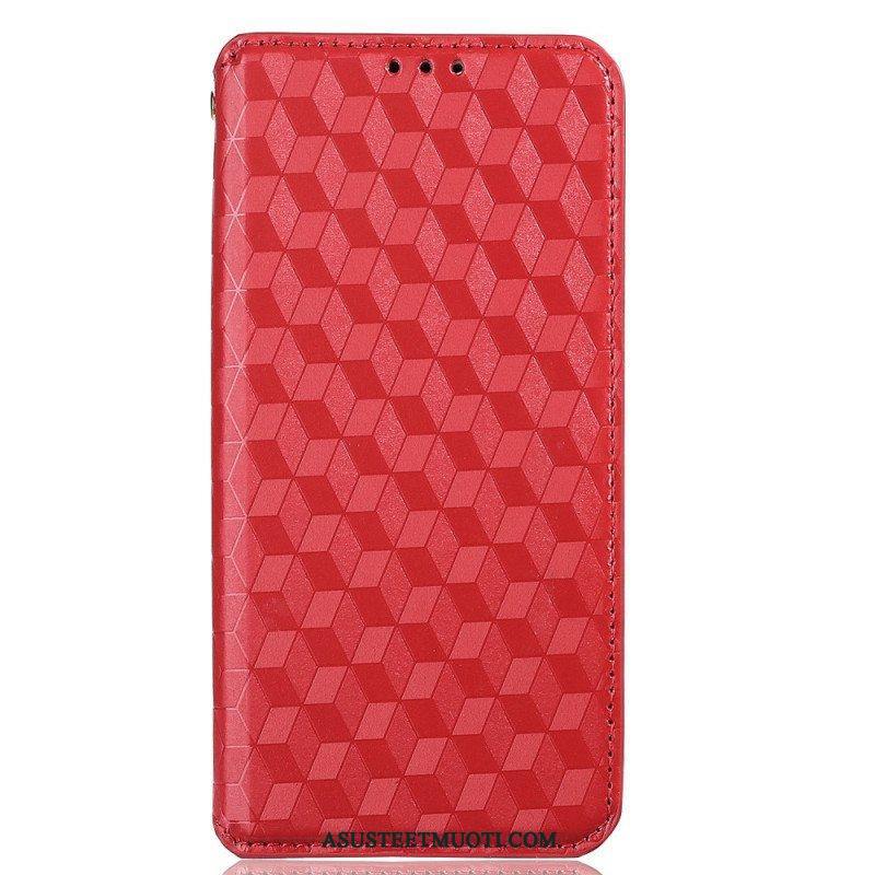 Puhelinkuoret Huawei P60 Pro Kotelot Flip 3d-kuvio