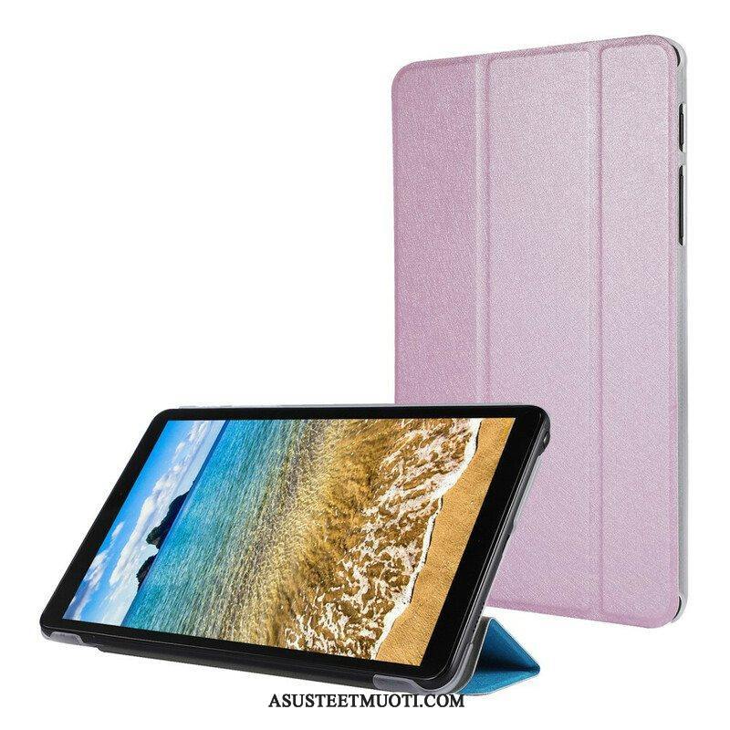 Puhelinkuoret Samsung Galaxy Tab A7 Lite Keinonahka Silkkitekstuuri