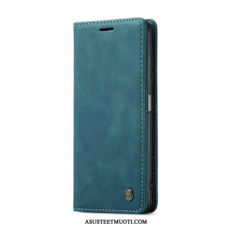 Puhelinkuoret Xiaomi Redmi Note 10 / 10S Kotelot Flip Caseme-nahkaefekti