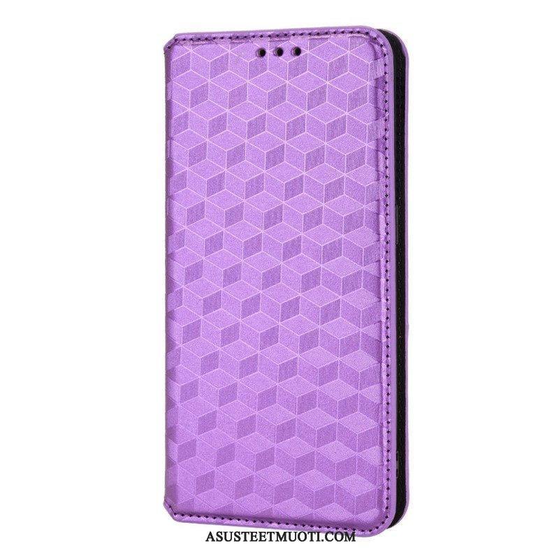 Puhelinkuoret Xiaomi Redmi Note 11 / 11S Kotelot Flip 3d Diamond Leather Effect